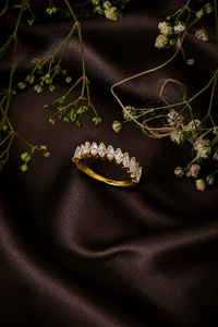 Marquise Ring Band