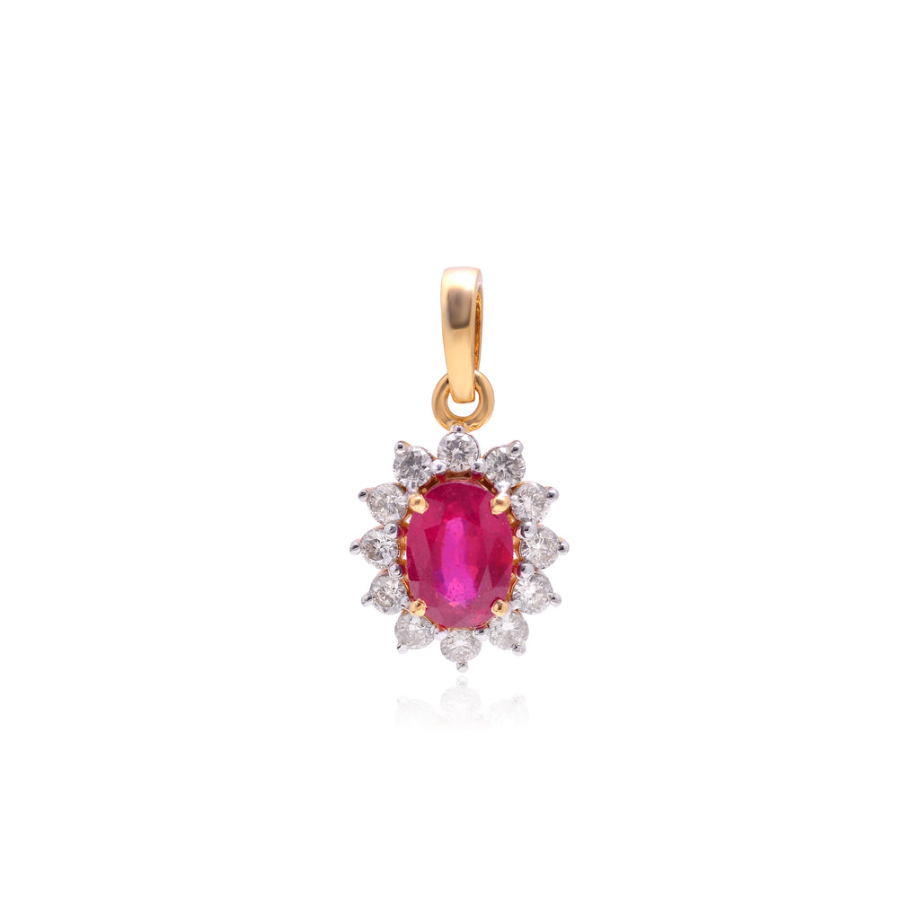 Ruby Love Affair Pendant July Birthstone