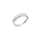 14k Gold Marquise Band