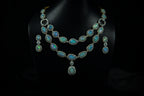 14k Gold Multi-strand Opal Necklace