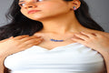 Blue Lily Sapphire Necklace
