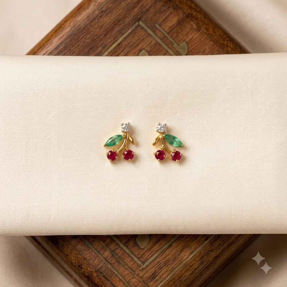 Cherry Studs – view 2