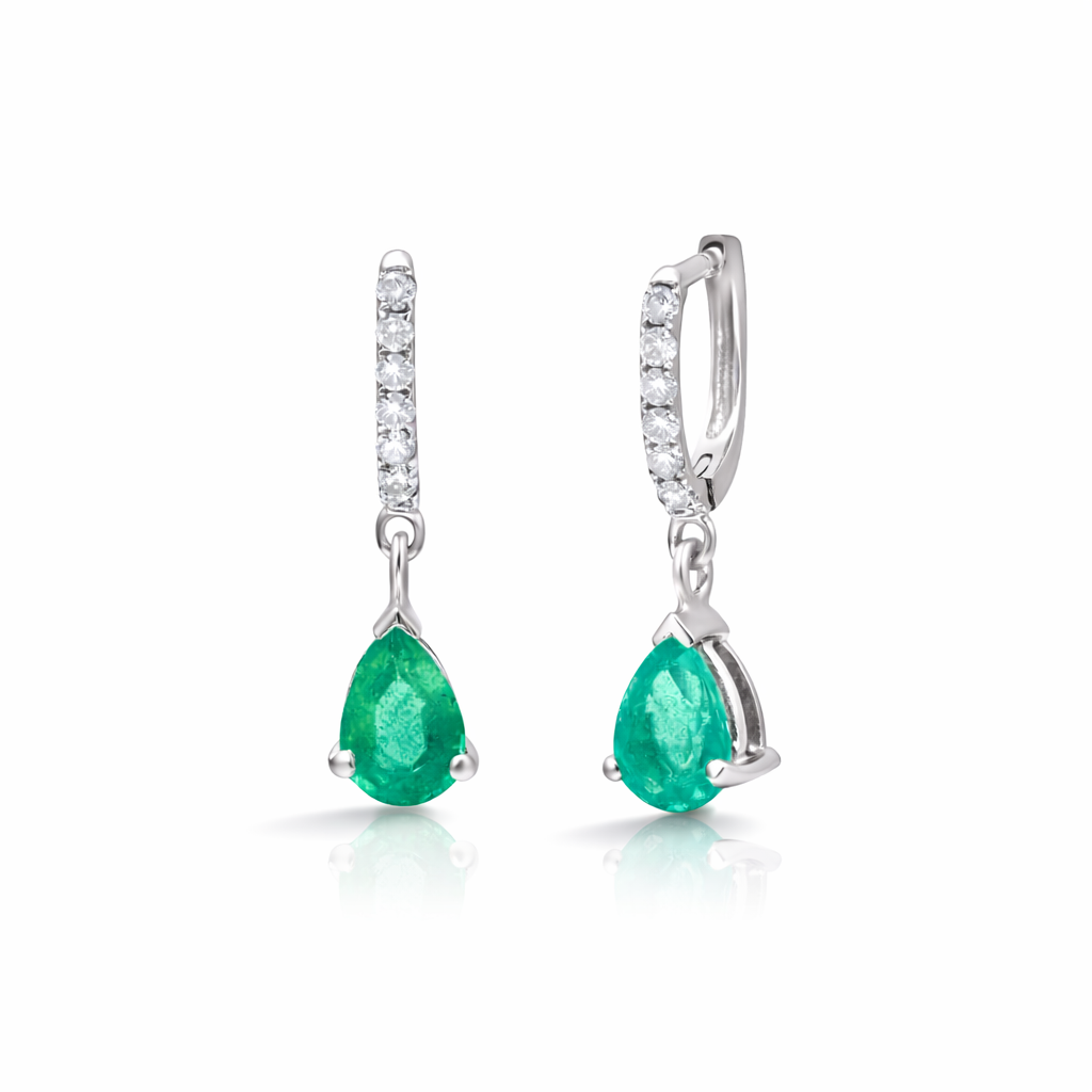 Dainty Drop Hoops
