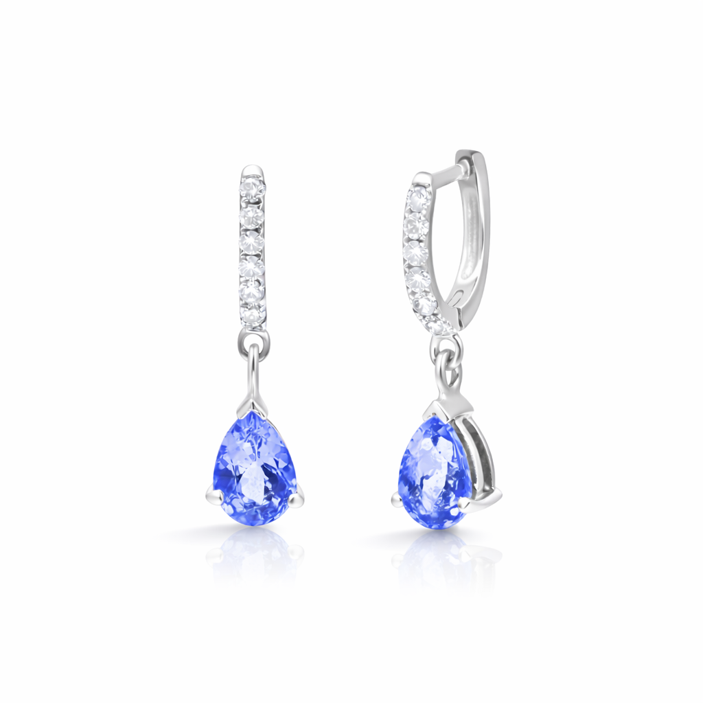 Dainty Drop Hoops