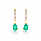 Dainty Drop Hoops