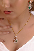 Emerald Loop Pendant