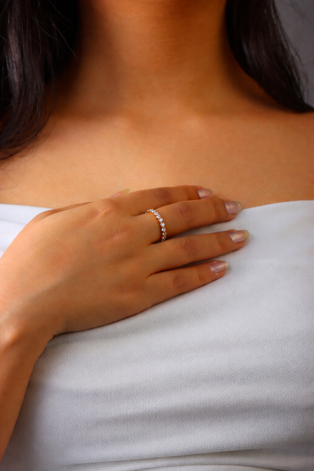Eternity Diamond Promise Band