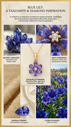 Forget Me Not Floral Necklace