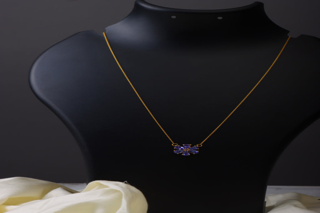Forget Me Not Floral Necklace