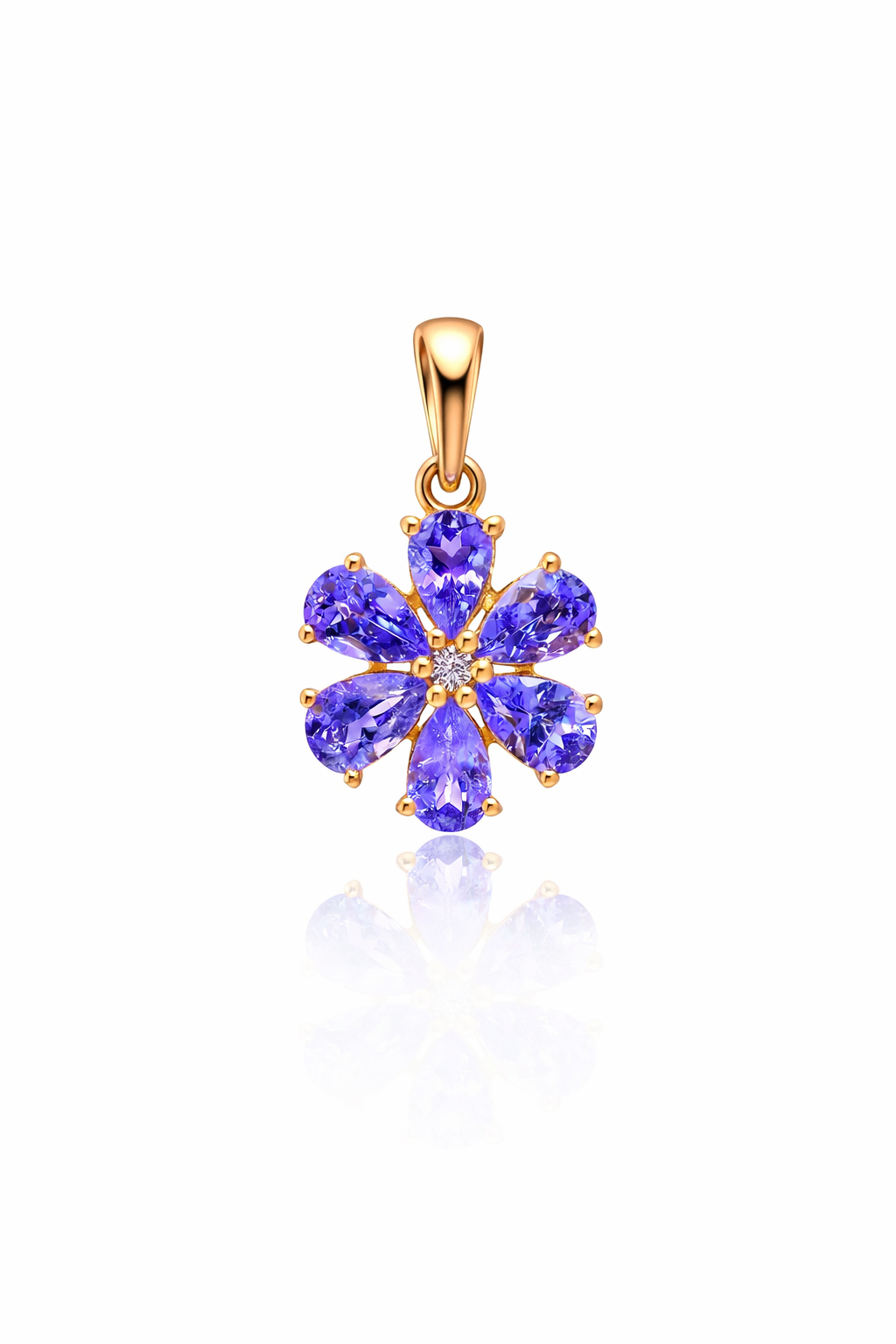 Forget Me Not Floral Necklace