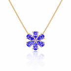 Forget Me Not Floral Necklace