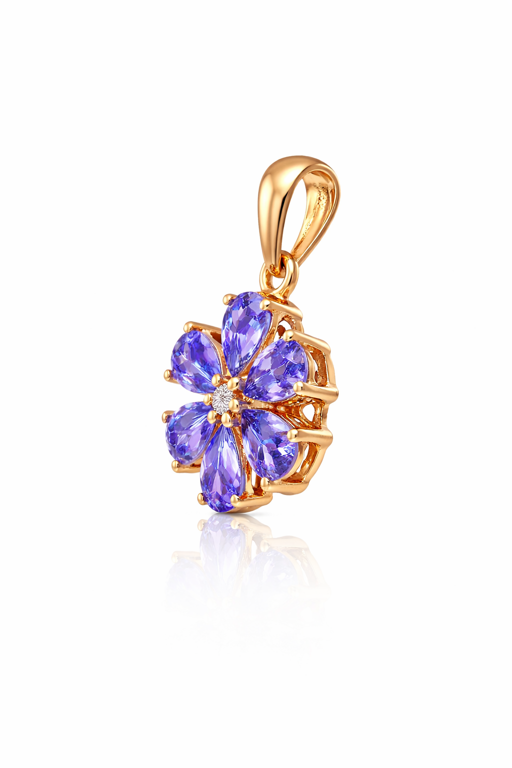 Forget Me Not Floral Necklace