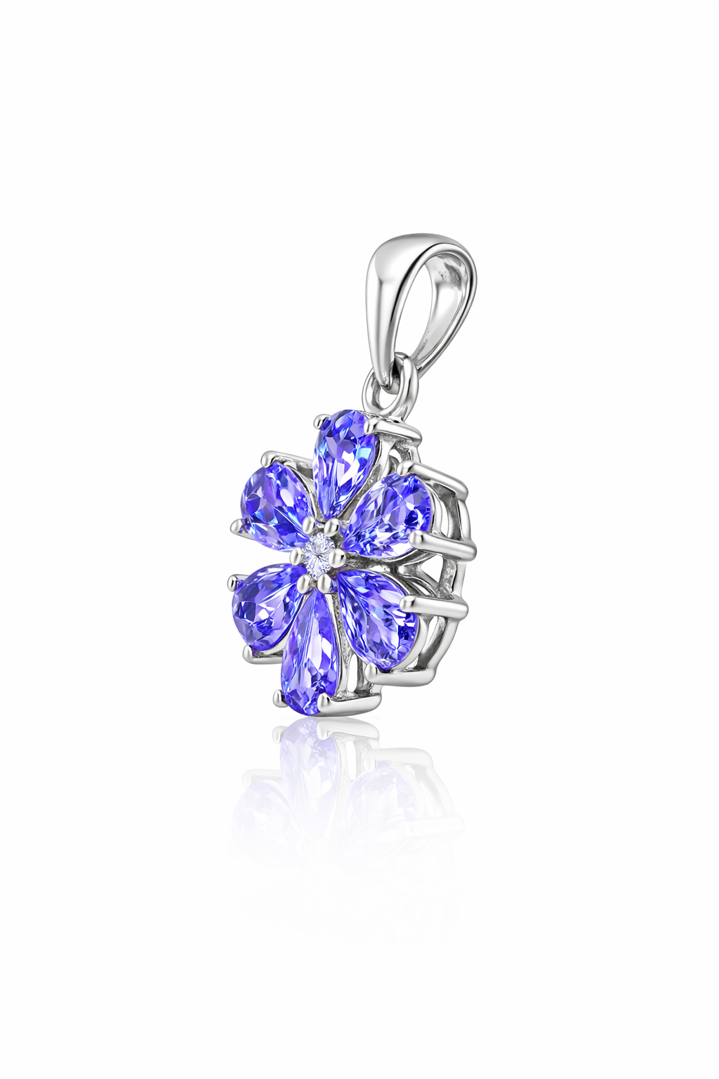Forget Me Not Floral Necklace