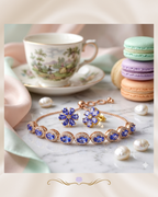 Forget Me Not Floral Studs