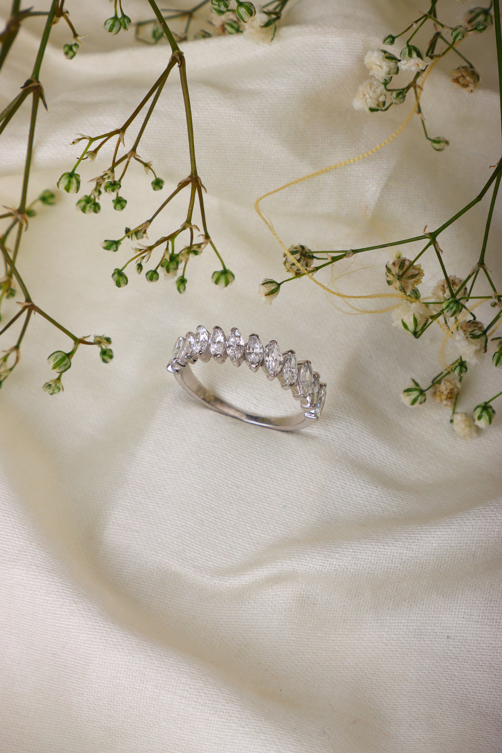 Marquise Ring Band
