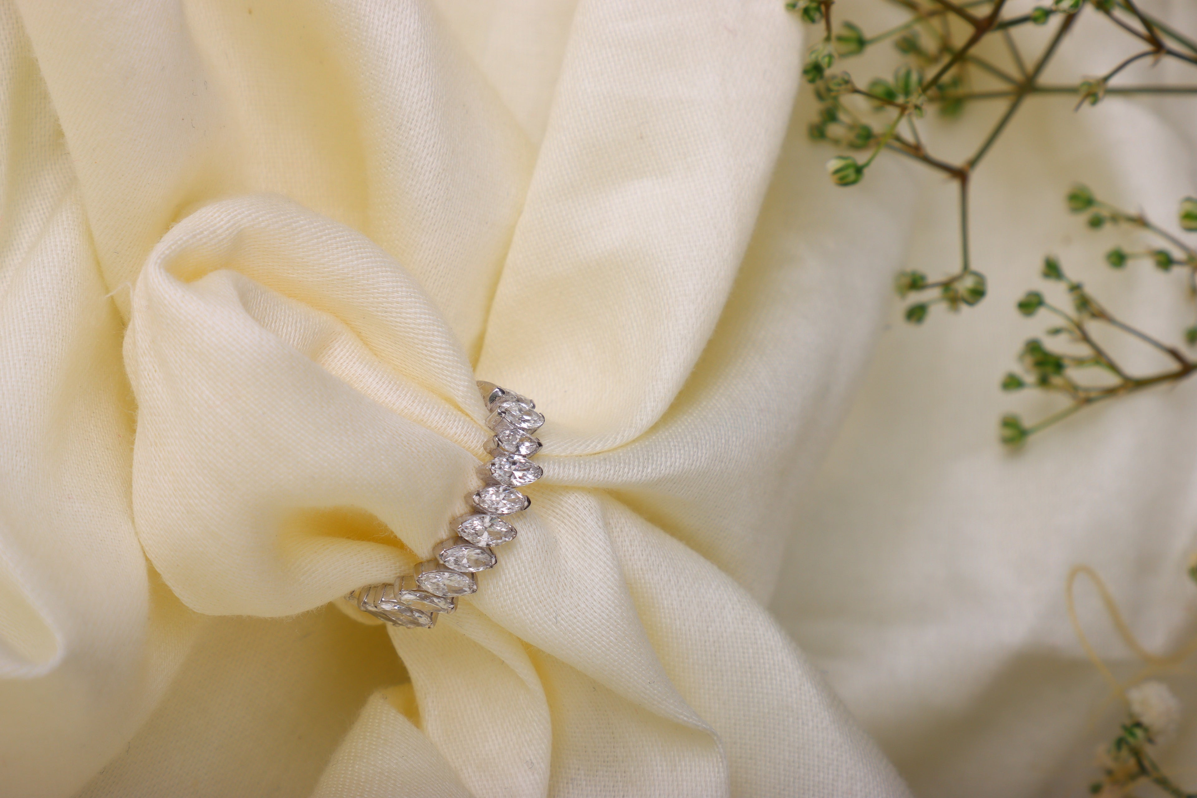Marquise Ring Band