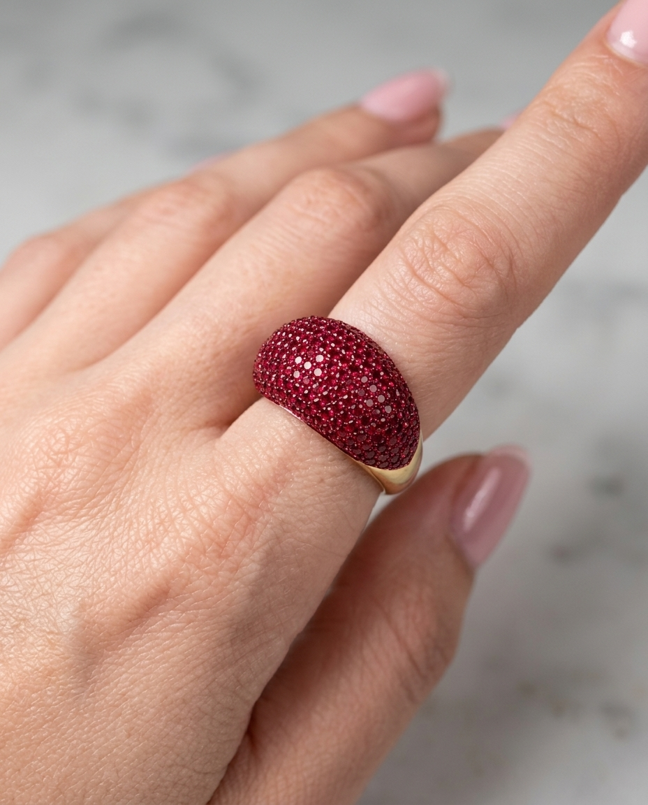 Ruby Statement Ring – view 3