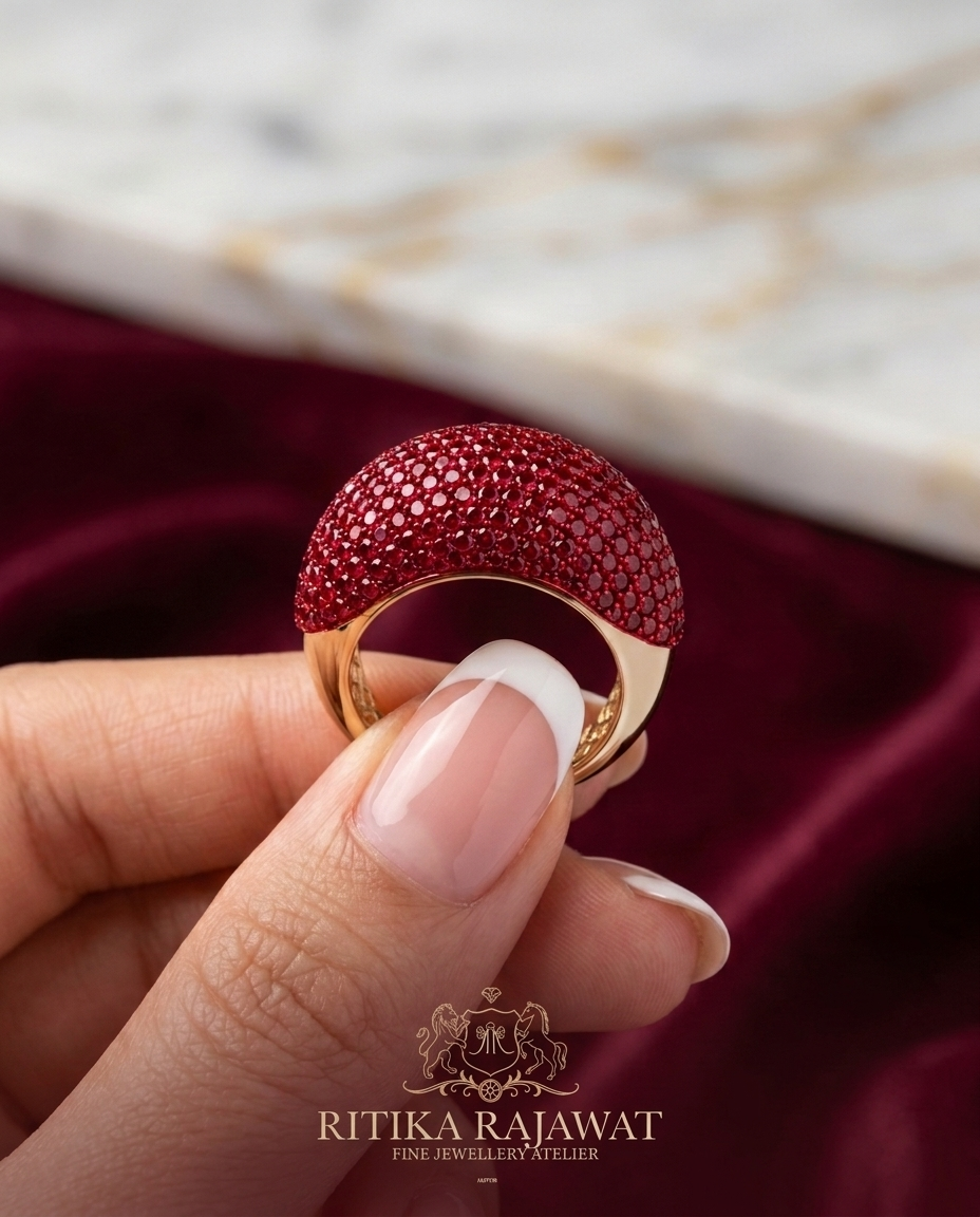 Ruby Statement Ring – view 4