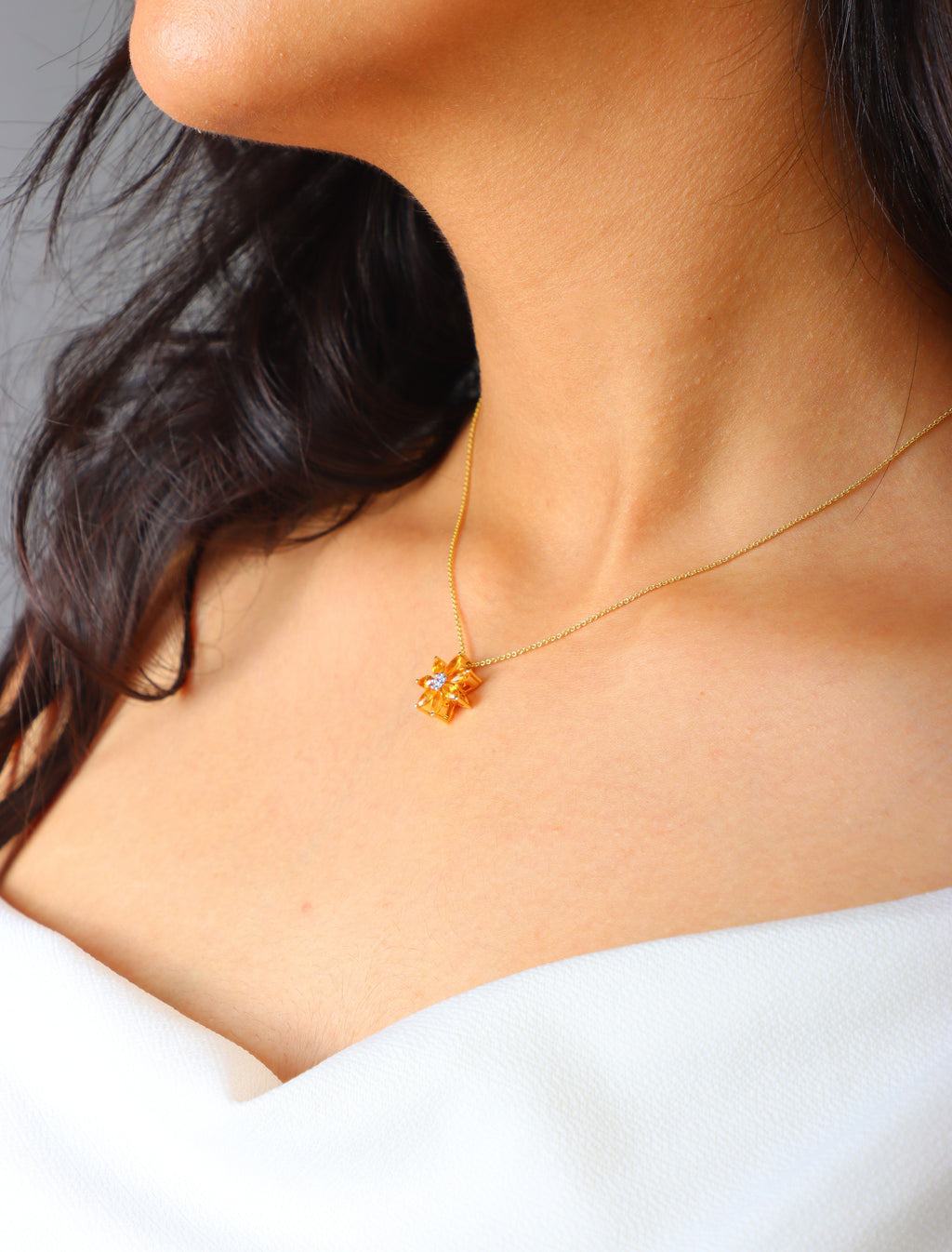 Sunflower Necklace