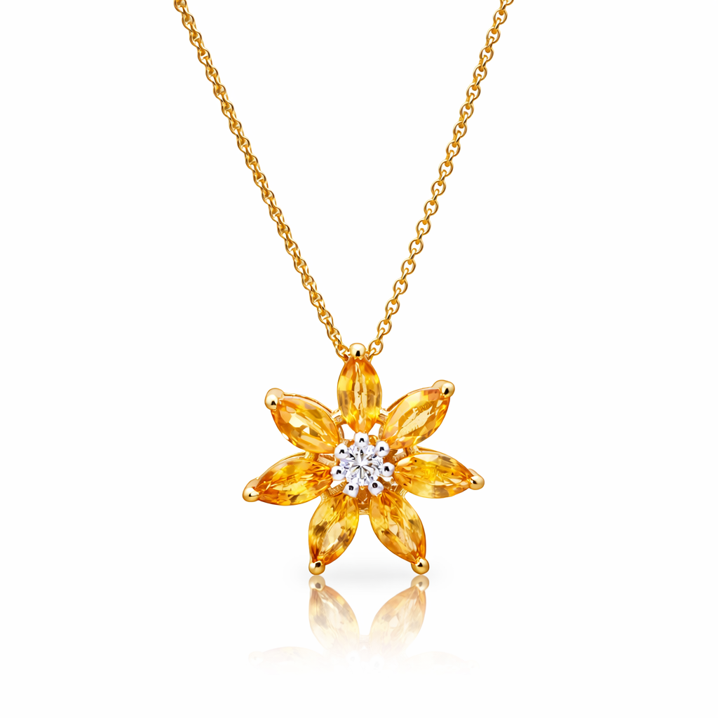 Sunflower Necklace