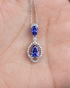 Tanzanite Princess Pendant