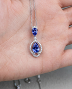 Tanzanite Princess Pendant