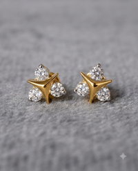 Trio Diamond Studs